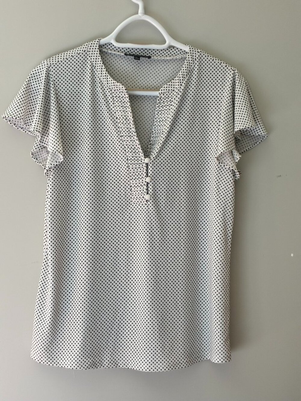 Blouse à pois Adrianna Papell - Taille S